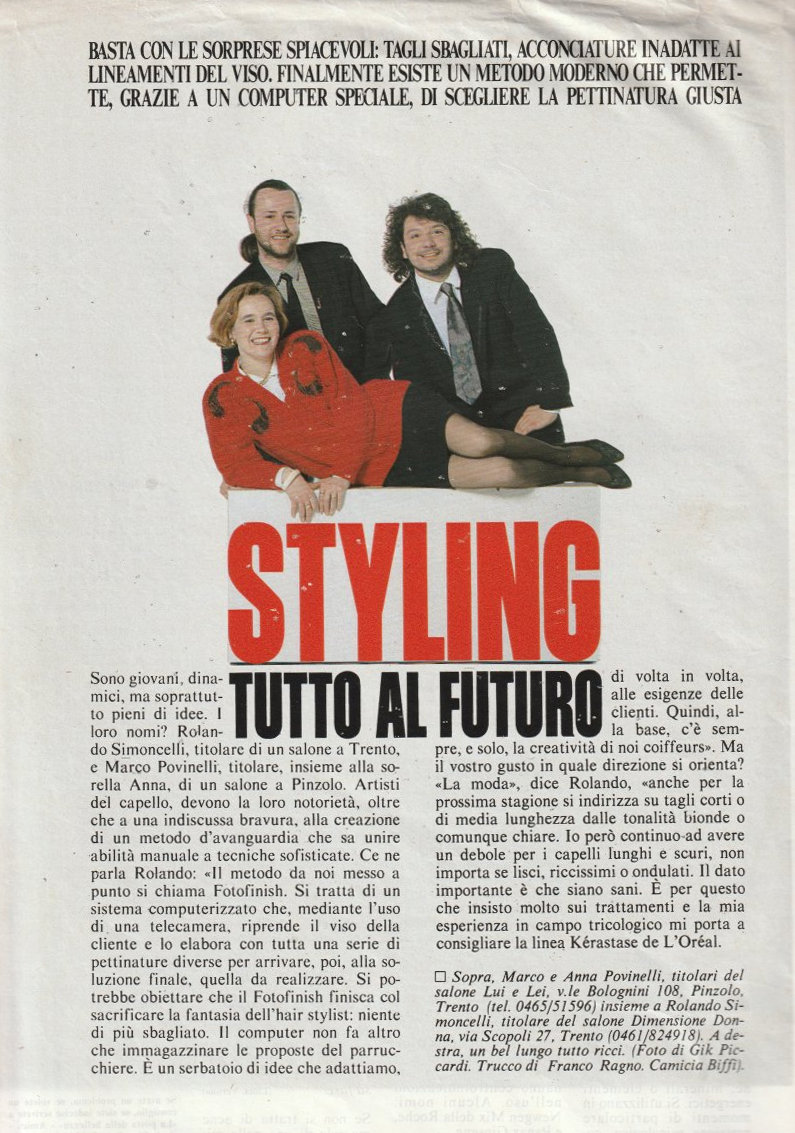 Amica — pagina interna