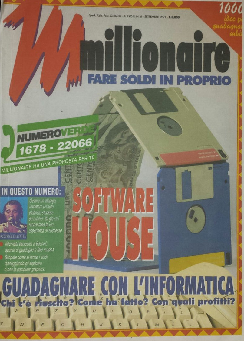 Millionaire — copertina
